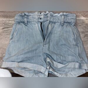 Classic Light Blue Denim Shorts